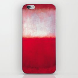 Mark Rothko - White over Red iPhone Skin