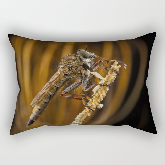 Assasin fly Rectangular Pillow