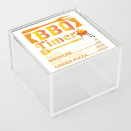 BBQ Timer Grilling Barbecue Acrylic Box