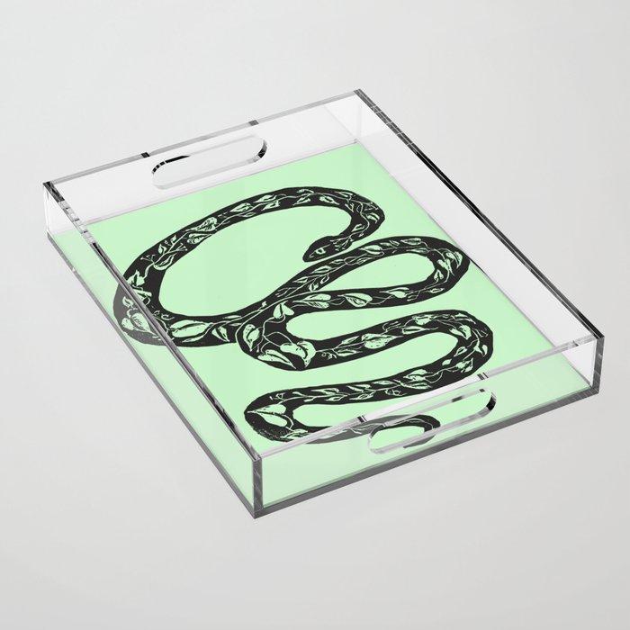 Snake Vine Acrylic Tray