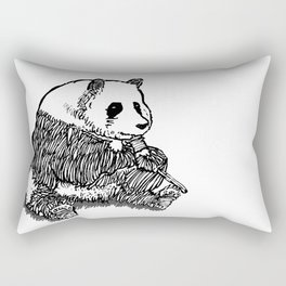Panda Chillin Rectangular Pillow