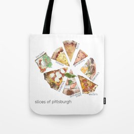 Slices of Pittsburgh Tote Bag