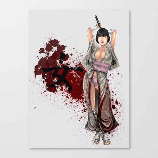 Kunoichi 1 of 4 Canvas Print
