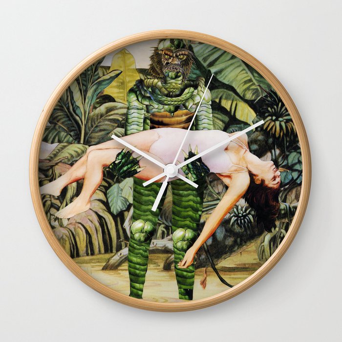 Creature From The Black Lagoon Wall Clock