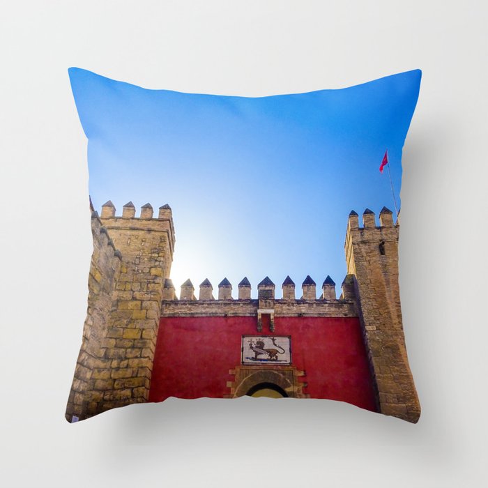 Seville Real Alcazar Throw Pillow