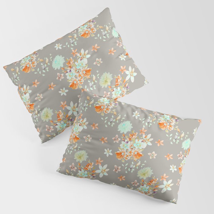 Flowers as from the old days - series 2 i Pillow Sham