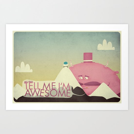 Satan Tempts Jesus (by Pope Saint Victor) Art Print