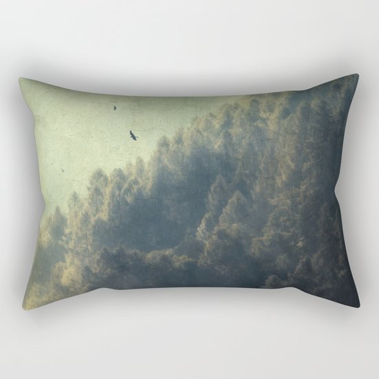 Tree Mountain Rectangular Pillow
