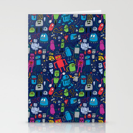 Robots Forever! Stationery Cards