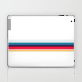 Simply Striped (white) Laptop & iPad Skin