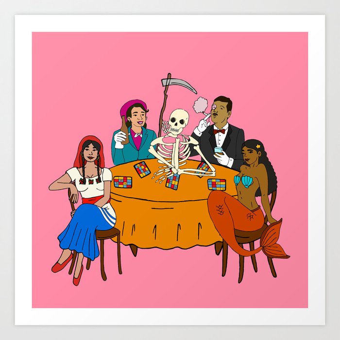 Loteria Party Art Print By Yocelynriojas Society6 There are 92 loteria clipart for sale on etsy, and they cost $4.41 on average. loteria party art print by yocelynriojas