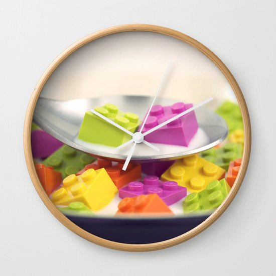 A Balanced Brickfast Wall Clock