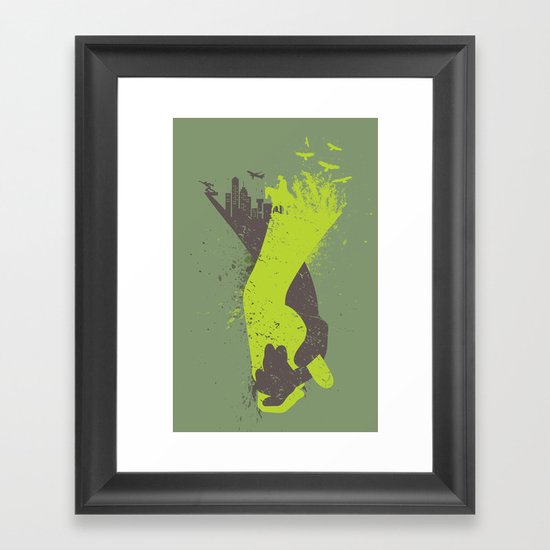 Living With Harmony Framed Art Print