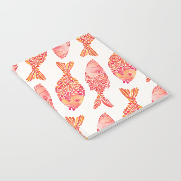 Indonesian Fish Duo – Melon Palette Notebook
