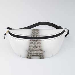 Minimalist Eiffel Tower Black and white Fanny Pack