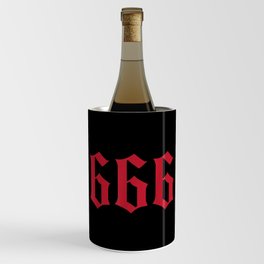 666 Mark of the Beast Satanic Devil Wine Chiller