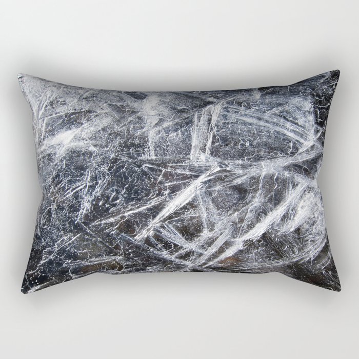 Ice Patterns Rectangular Pillow