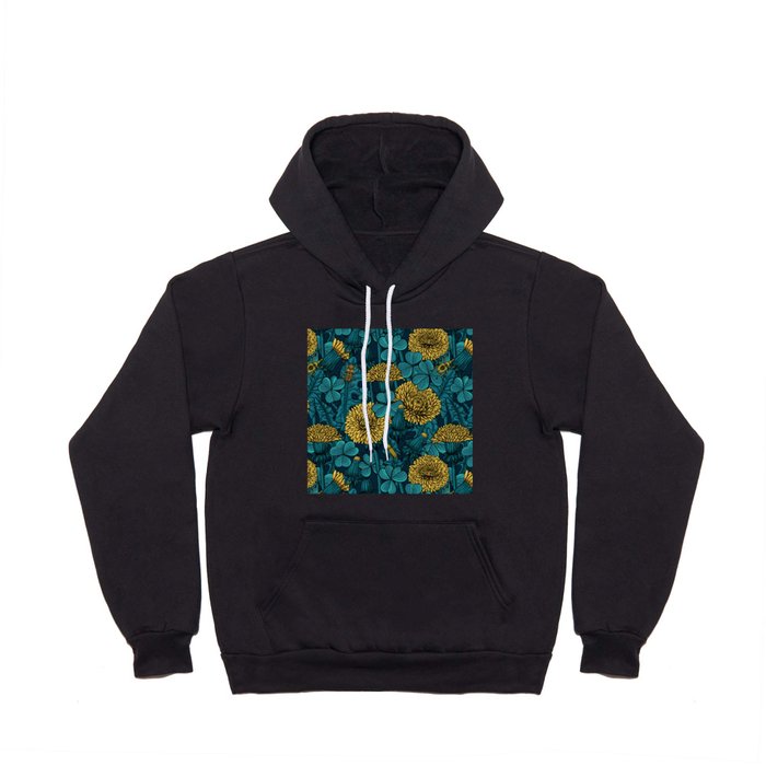 The meadow in yellow and blue Hoody
