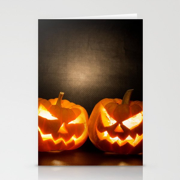Halloween Pumpkins Stationery Cards