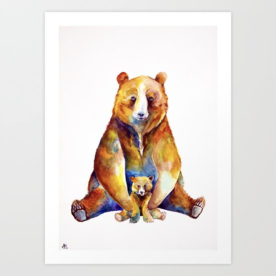 Bear Necessities Art Print