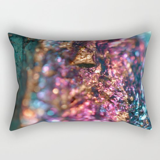 Peacock Ore Rectangular Pillow