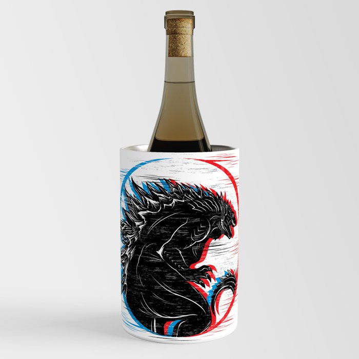 Godzilla layered  Wine Chiller