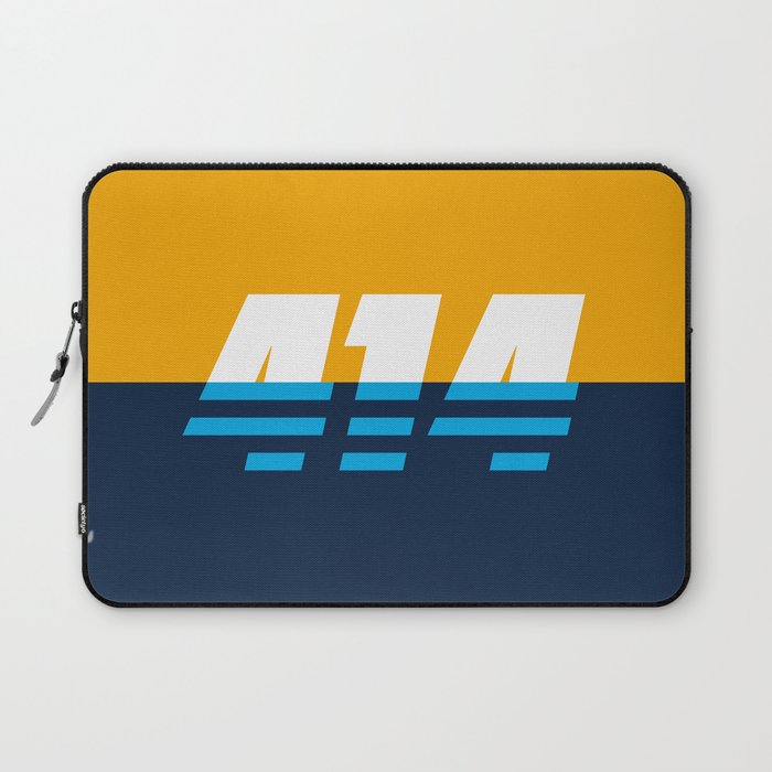 414 - People's Flag of Milwaukee Laptop Sleeve