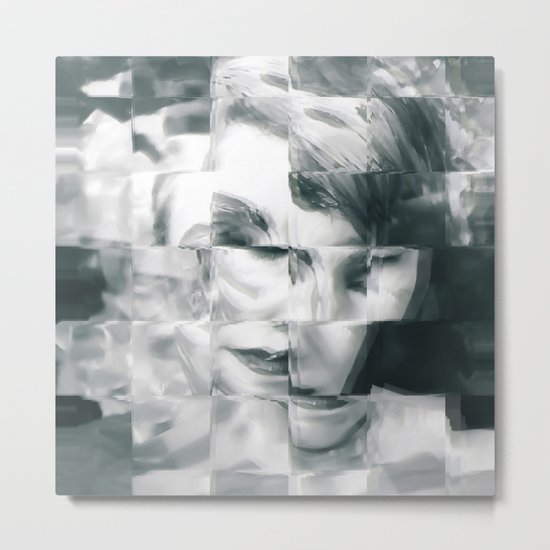 Young woman Metal Print