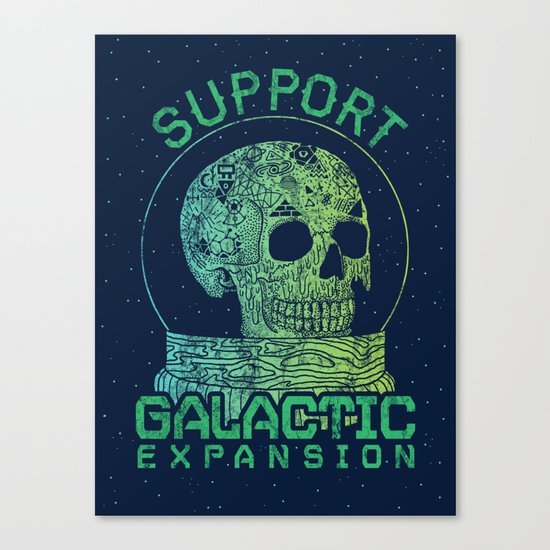 Support Galactic Expansion Canvas Print