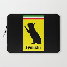 French Bulldog Ferrari  Laptop Sleeve