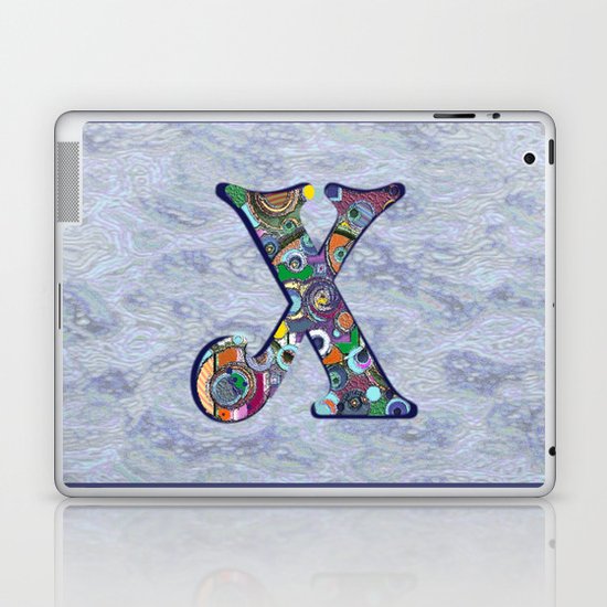 The Letter X Laptop & iPad Skin