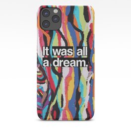 The Dream Roll 2016 Poster iPhone 11 case The Dream Roll 2016 Poster iPhone 11 case