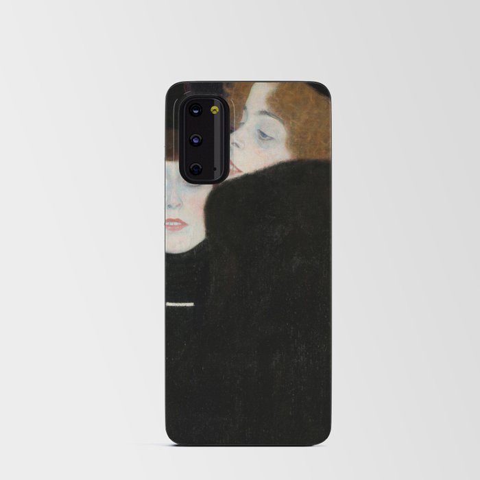 Friends I, The Sisters by Gustav Klimt Android Card Case