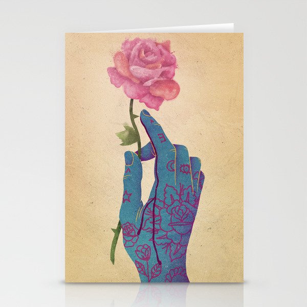 Beautiful pain Stationery Cards