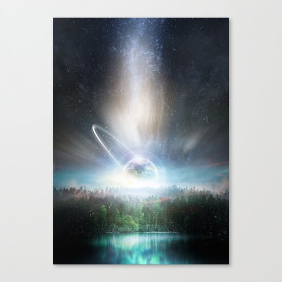 Death cup Canvas Print