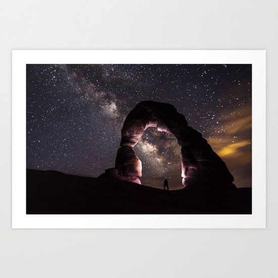 Delicate Nights Art Print