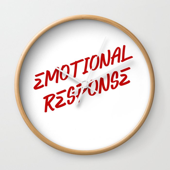 Emotional Response Wall Clock