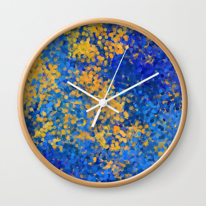 Sun on Water Wall Clock