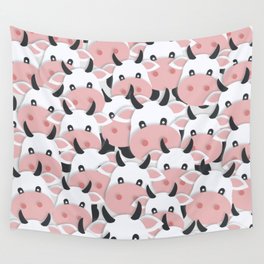 Herd of Cows Wall Tapestry