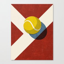 BALLS / Tennis (Clay Court) Canvas Print