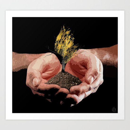 my gift to you Art Print