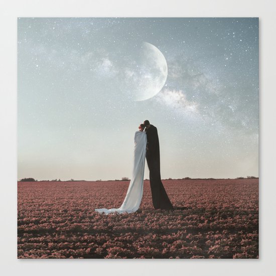 Living under the stars Canvas Print