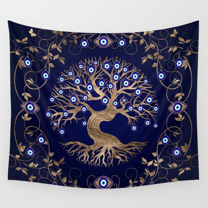 Evil eye tapestry online