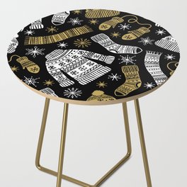 Christmas Pattern Side Table