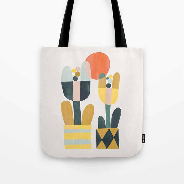 Two flowers Tote Bag