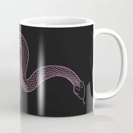 Tell Me - Snake Illustration Coffee Mug
