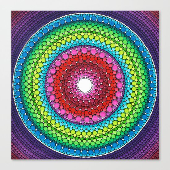 Mandala of Inner Peace Canvas Print