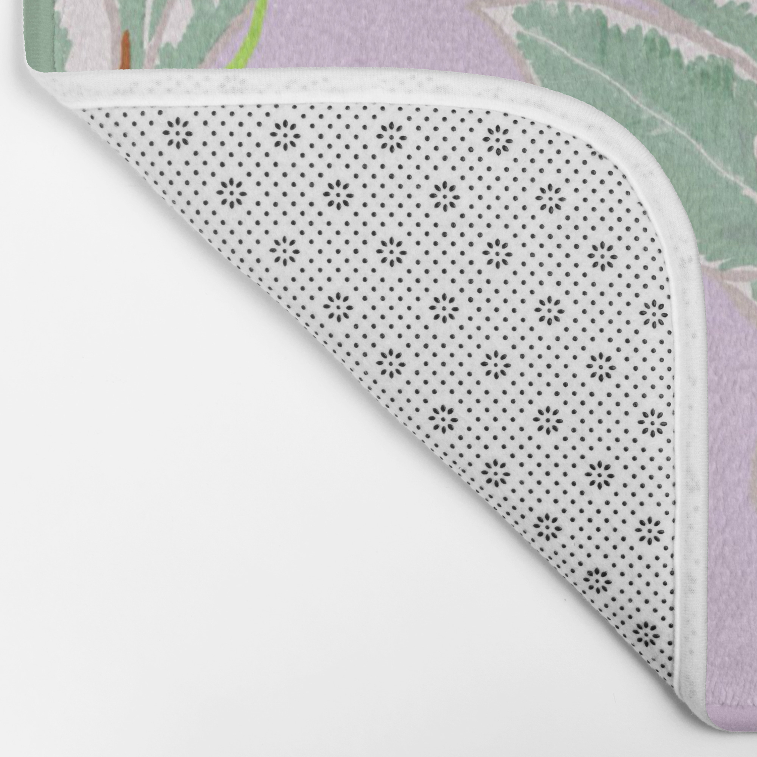 Rubber Tree Variegated Bath Mat By Jtaylor9 Society6