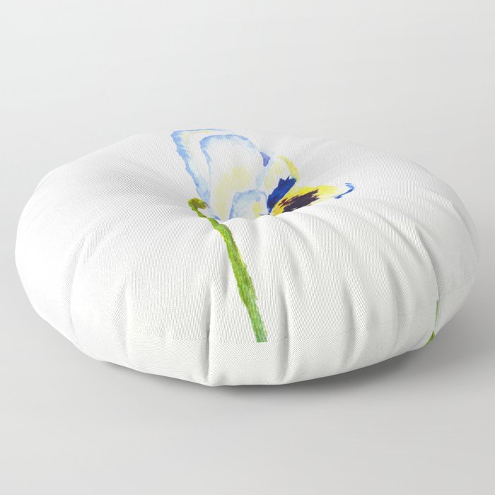 one  pansy Floor Pillow