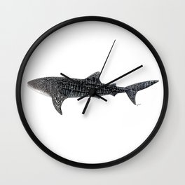 Whale shark Rhincodon typus Wall Clock